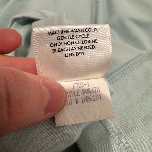 Eileen Fisher organic cotton elastic waistband pants - Picture 8 of 8